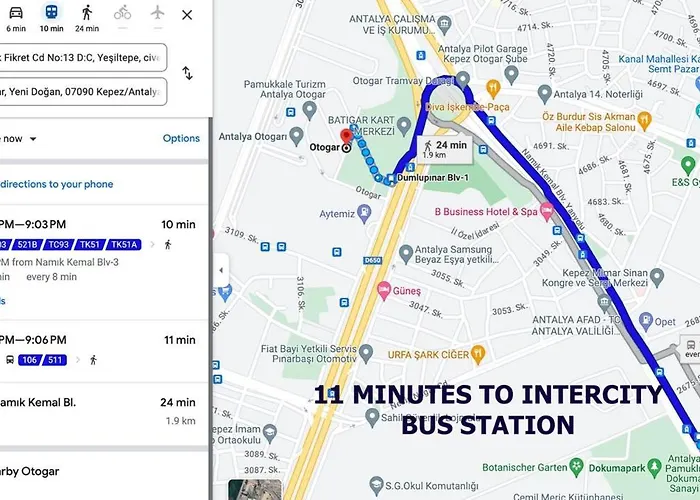 Big Flat 20 Minutes To Oldtown * 安塔利亚