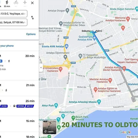 Big Flat 20 Minutes To Oldtown * أنطاليا